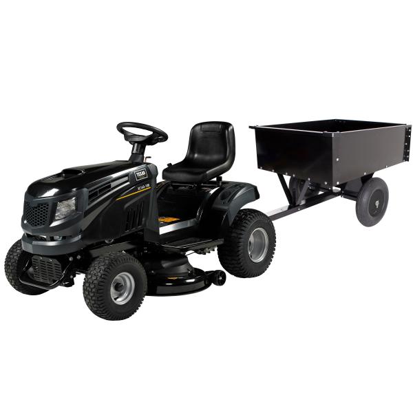 XC160-108 avec remorque — Tracteurs tondeuses Texas